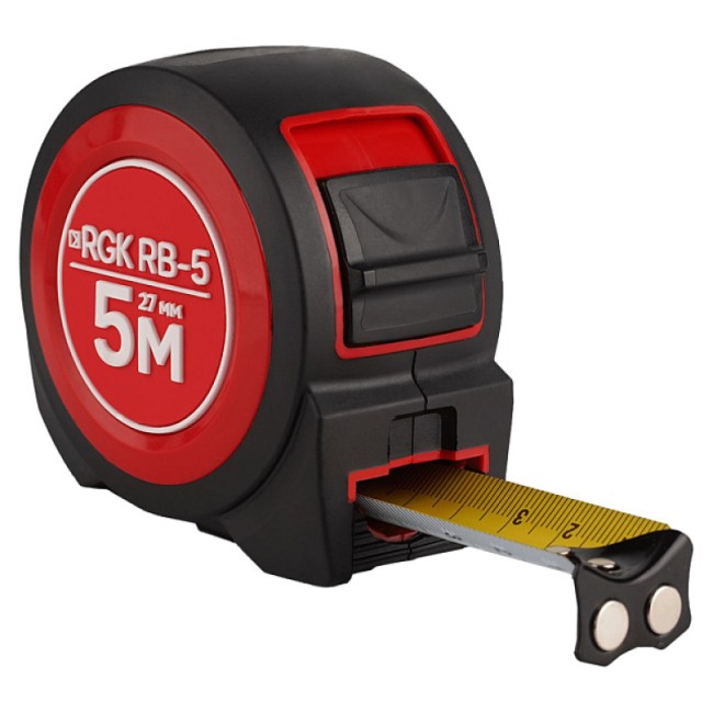 Рулетка RGK RB-5 с широкой лентой
