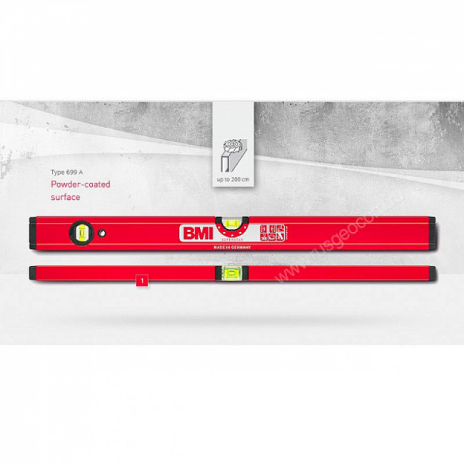Строительный уровень BMI Superstar 699A 80 см Строительный уровень BMI Superstar 699A 80 см