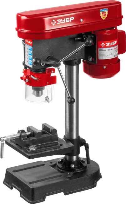 Вертикально-сверлильный станок ЗСС-350 ЗУБР 350 Вт, 13 мм