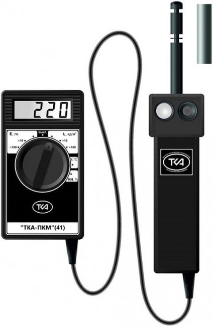 Люксметр + Яркомер + Термогигрометр ТКА-ПКМ 41 Люксметр + Яркомер + Термогигрометр ТКА-ПКМ 41