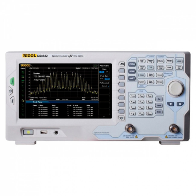 Анализатор спектра реального времени RIGOL DSA832-TG Анализатор спектра реального времени RIGOL DSA832-TG