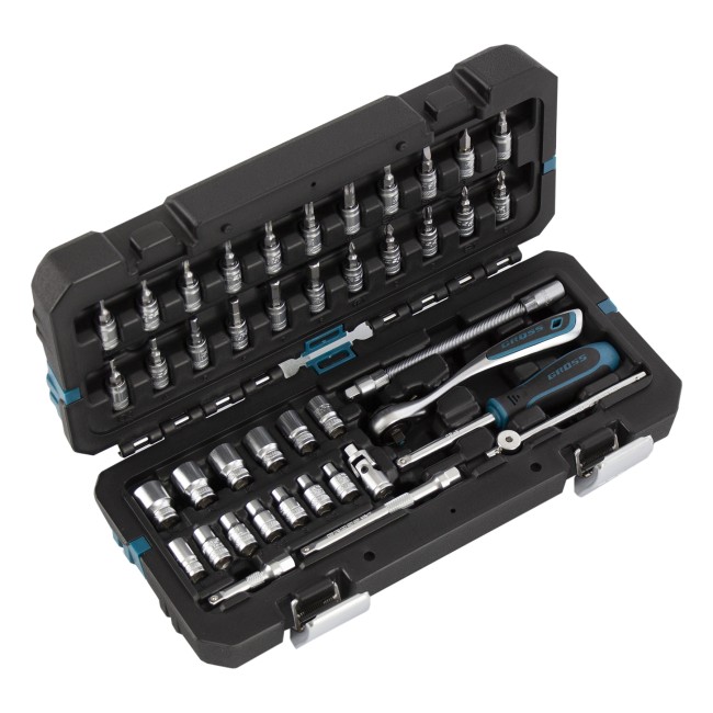 Набор инструментов 1/4", CrV 42 предмета Gross