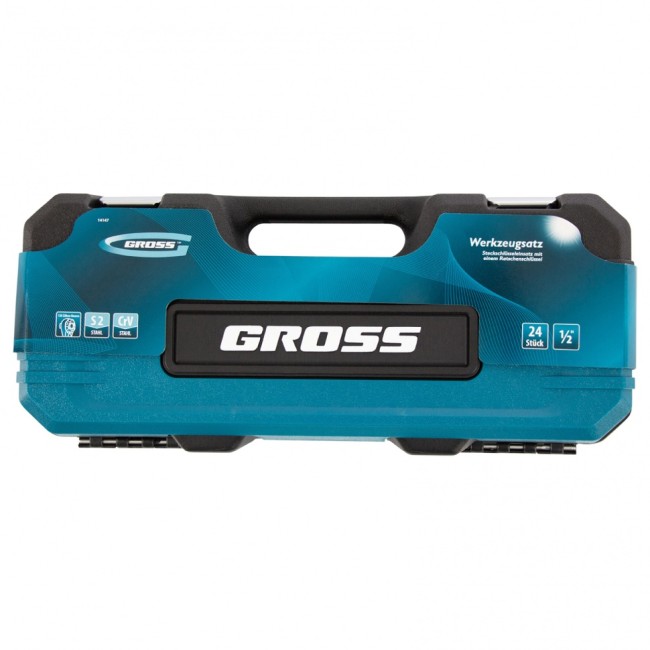 Набор инструментов 1/2", CrV 24 предмета Gross