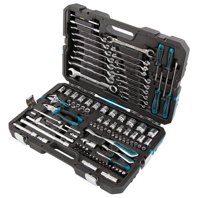 Набор инструментов 1/4", 1/2", CrV 101 предмет Gross Набор инструментов 1/4", 1/2", CrV 101 предмет Gross