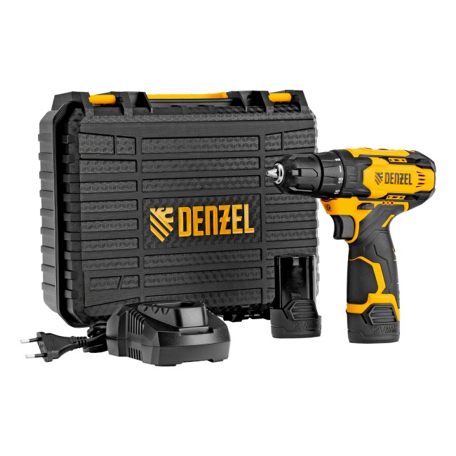 Дрель-шуруповерт аккумуляторная CDQ-12 Denzel Дрель-шуруповерт аккумуляторная CDQ-12 Denzel