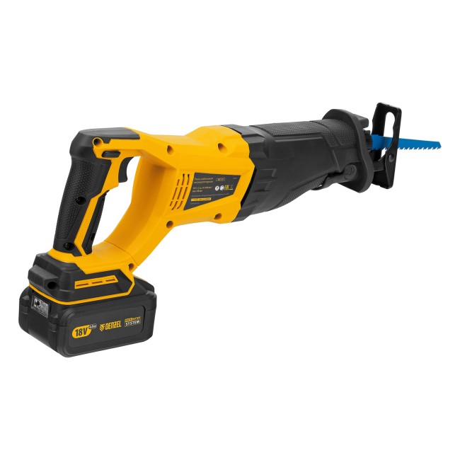 Пила сабельная аккумуляторная BRC-120 Denzel Пила сабельная аккумуляторная BRC-120 Denzel