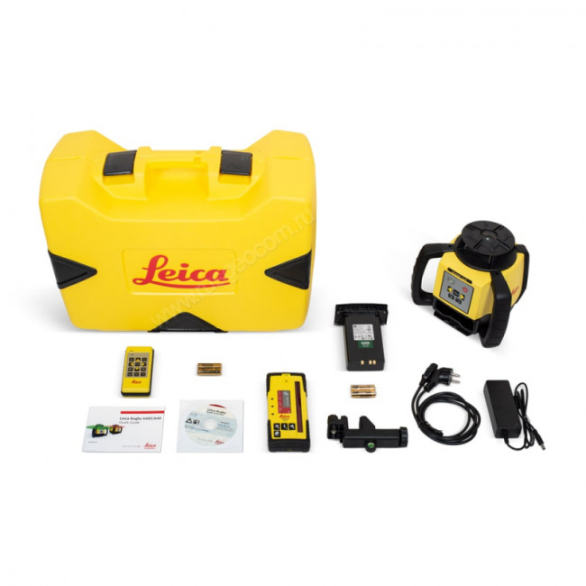 Ротационный нивелир Leica Rugby 640 комплект Ротационный нивелир Leica Rugby 640 комплект