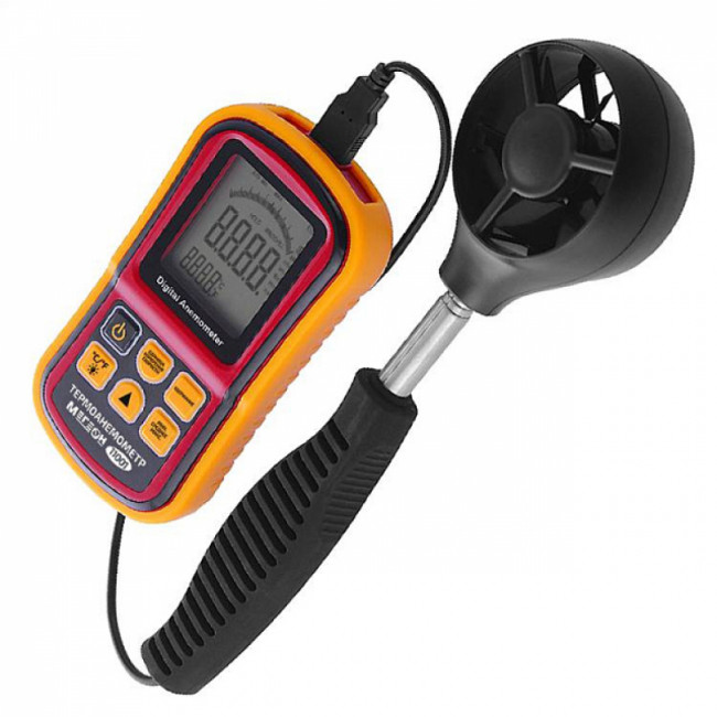 Термоанемометр с телескопическим зондом МЕГЕОН 11001 Термоанемометр с телескопическим зондом МЕГЕОН 11001