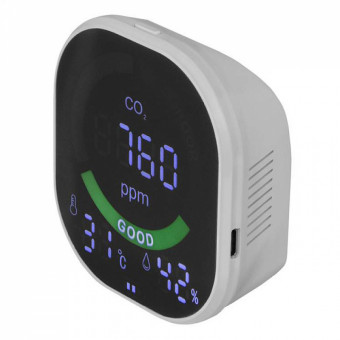 Измеритель концентрации углекислого газа (СО2) с функцией термогигрометра МЕГЕОН 08050