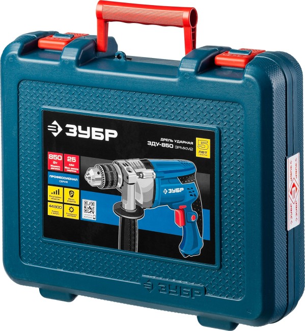 Ударная дрель ЗДУ-850 ЭРМКМ2 ЗУБР Ударная дрель ЗДУ-850 ЭРМКМ2 ЗУБР