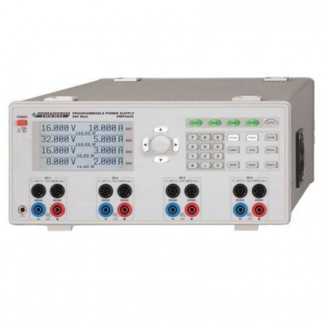 Программируемый двух- или трехканальный источник питания Rohde Schwarz HMP4030 Программируемый двух- или трехканальный источник питания Rohde Schwarz HMP4030