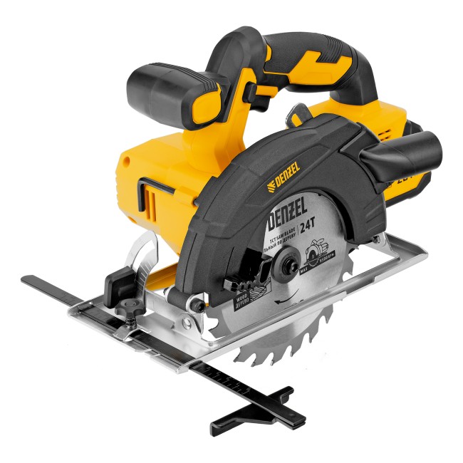 Пила циркулярная аккумуляторная CCSH-20-165 Denzel Пила циркулярная аккумуляторная CCSH-20-165 Denzel