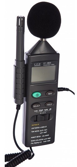 Измеритель качества воздуха CEM DT-8820 Измеритель качества воздуха CEM DT-8820