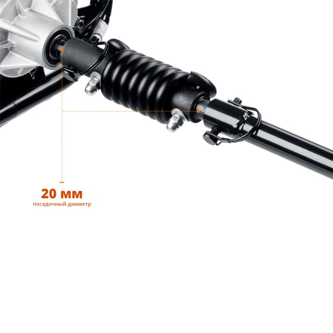 Пружинный адаптер для мотобуров ЗУБР Анти-удар, d 20 мм