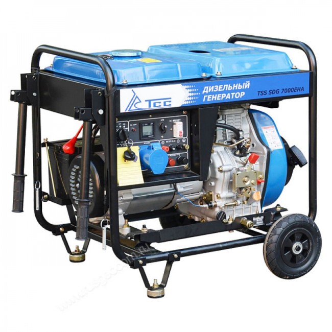 Дизельный генератор TSS SDG 7000EHA с АВР-С