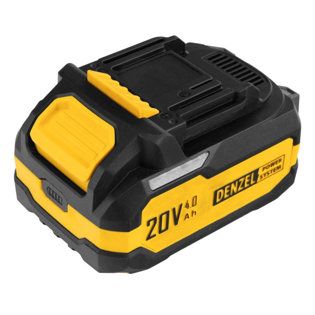 Батарея аккумуляторная BH-20-4.0, Li-Ion, 20 В, 4,0 Ач Denzel Батарея аккумуляторная BH-20-4.0, Li-Ion, 20 В, 4,0 Ач Denzel