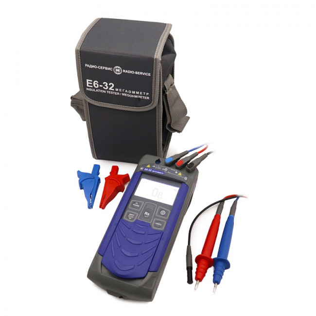 Мегаомметр Радио-Сервис Е6-32 с поверкой Мегаомметр Радио-Сервис Е6-32 с поверкой