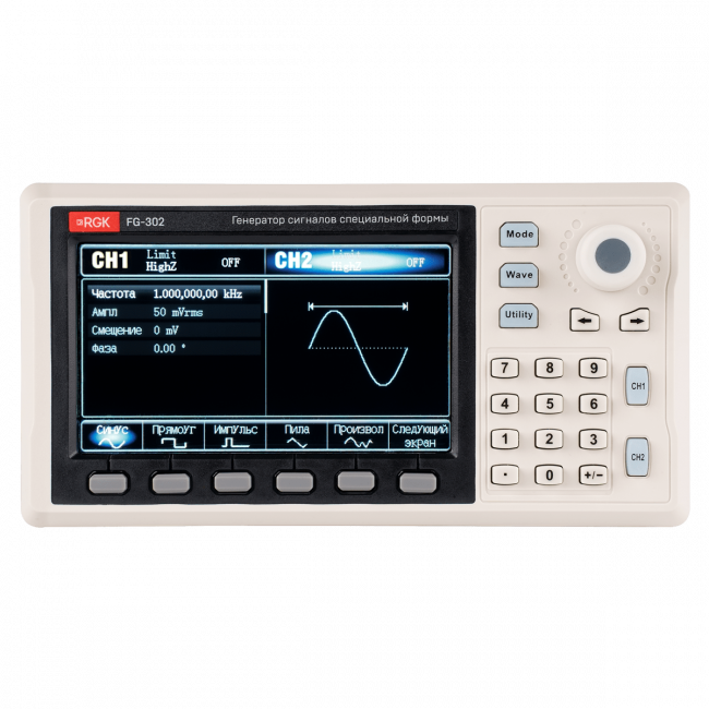 Генератор сигналов специальной формы RGK FG-302 Генератор сигналов специальной формы RGK FG-302