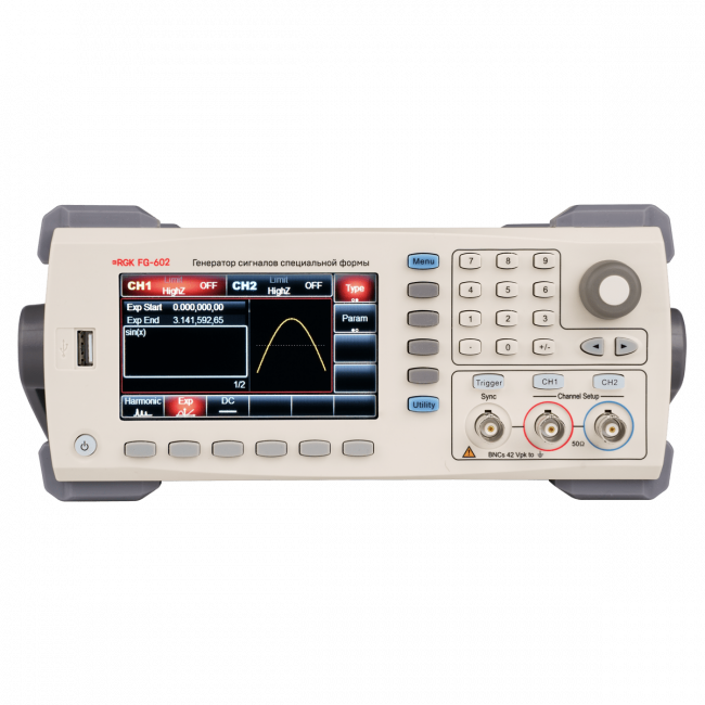 Генератор сигналов специальной формы RGK FG-602 Генератор сигналов специальной формы RGK FG-602