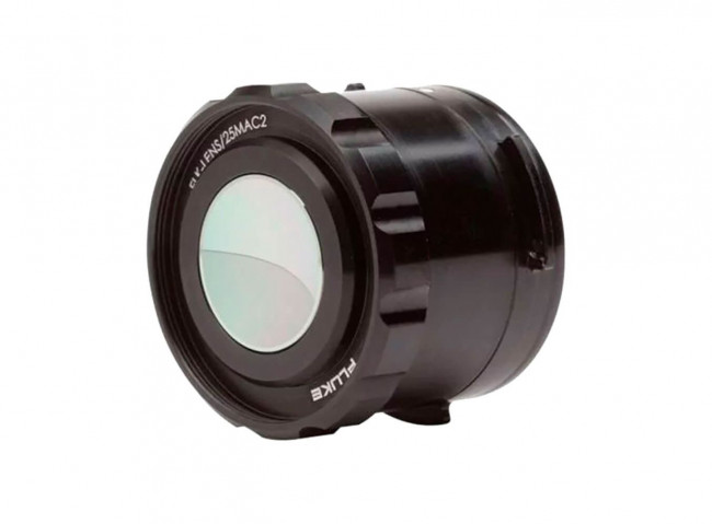 Комплект тепловизор Fluke Ti300+ и интеллектуальный инфракрасный объектив для макросъемки Fluke FLK-LENS/25MAC2 36,1° x 27,1° + FLK-LENS/TELE2