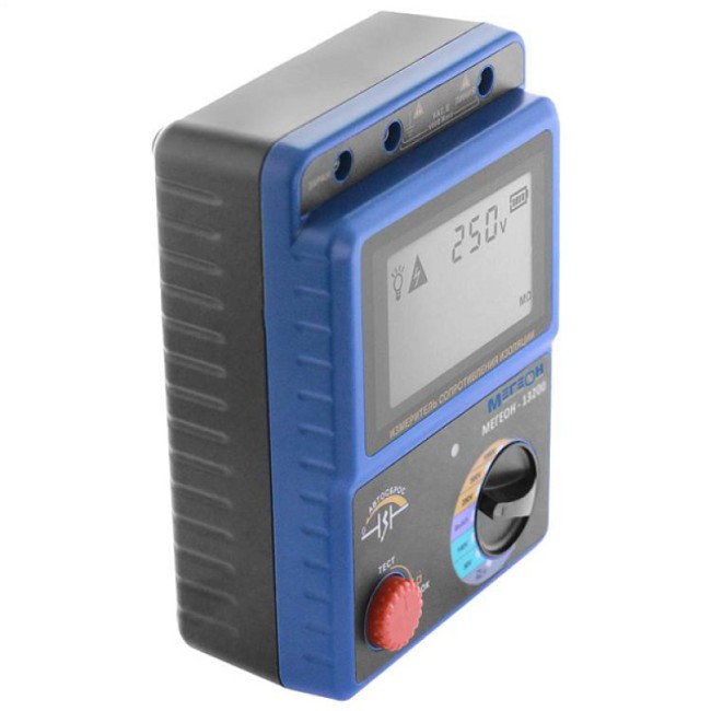 Измеритель сопротивления изоляции (Мегаомметр) МЕГЕОН 13200 с поверкой