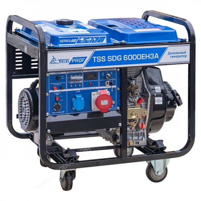 Дизельный генератор TSS SDG 6000EH3A
