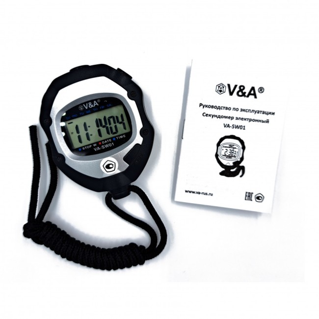 Секундомер электронный VA-SW01 (с поверкой) Секундомер электронный VA-SW01 (с поверкой)