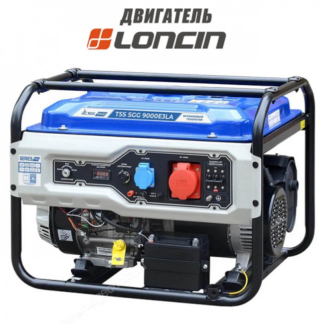 Бензиновый генератор TSS SGG 9000E3LA Бензиновый генератор TSS SGG 9000E3LA