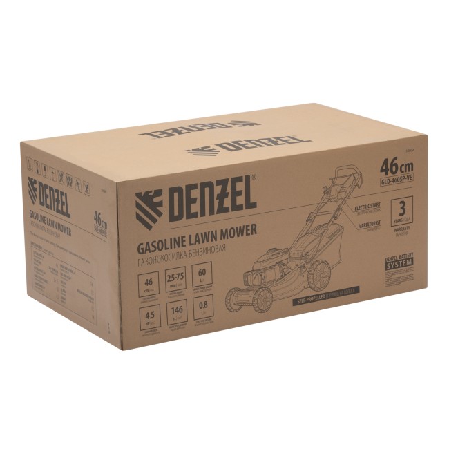 Газонокосилка бензиновая GLD-460SP-VE Denzel Газонокосилка бензиновая GLD-460SP-VE Denzel